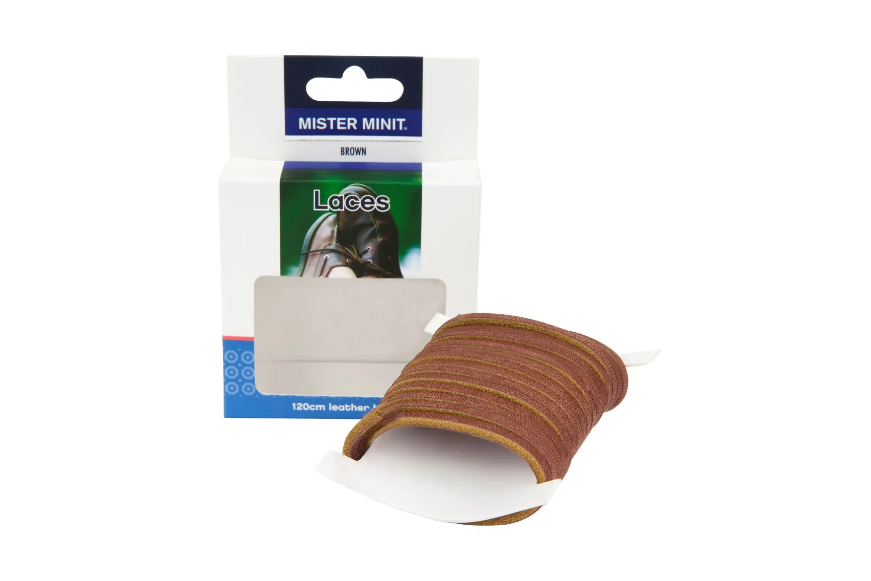 120cm Leather Brown Laces