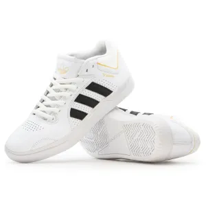 Adidas Tyshawn Shoes - FTW White/Core Black/Gold Metallic