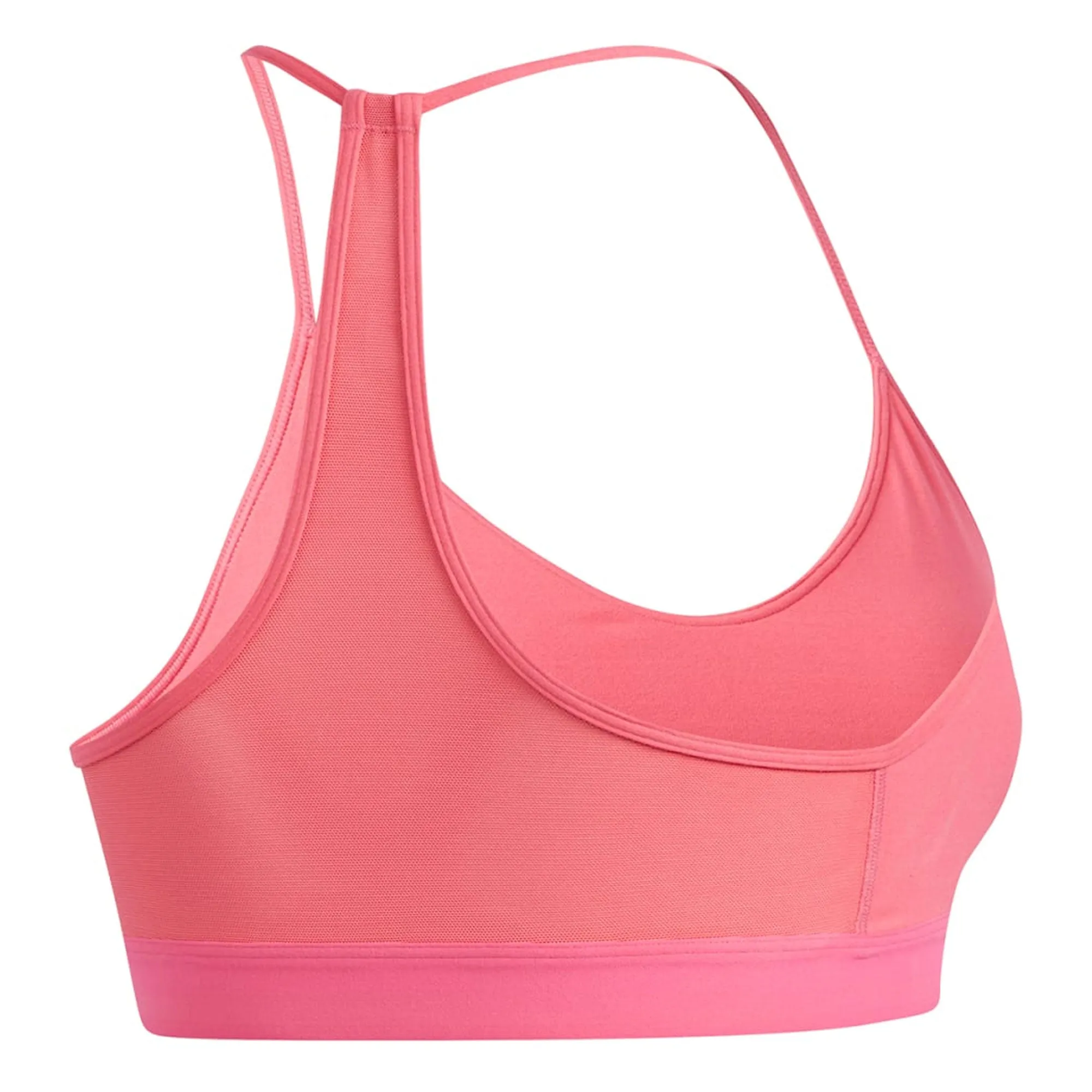 adidas Women's All Me Badge Of Sports Bra Pink/White