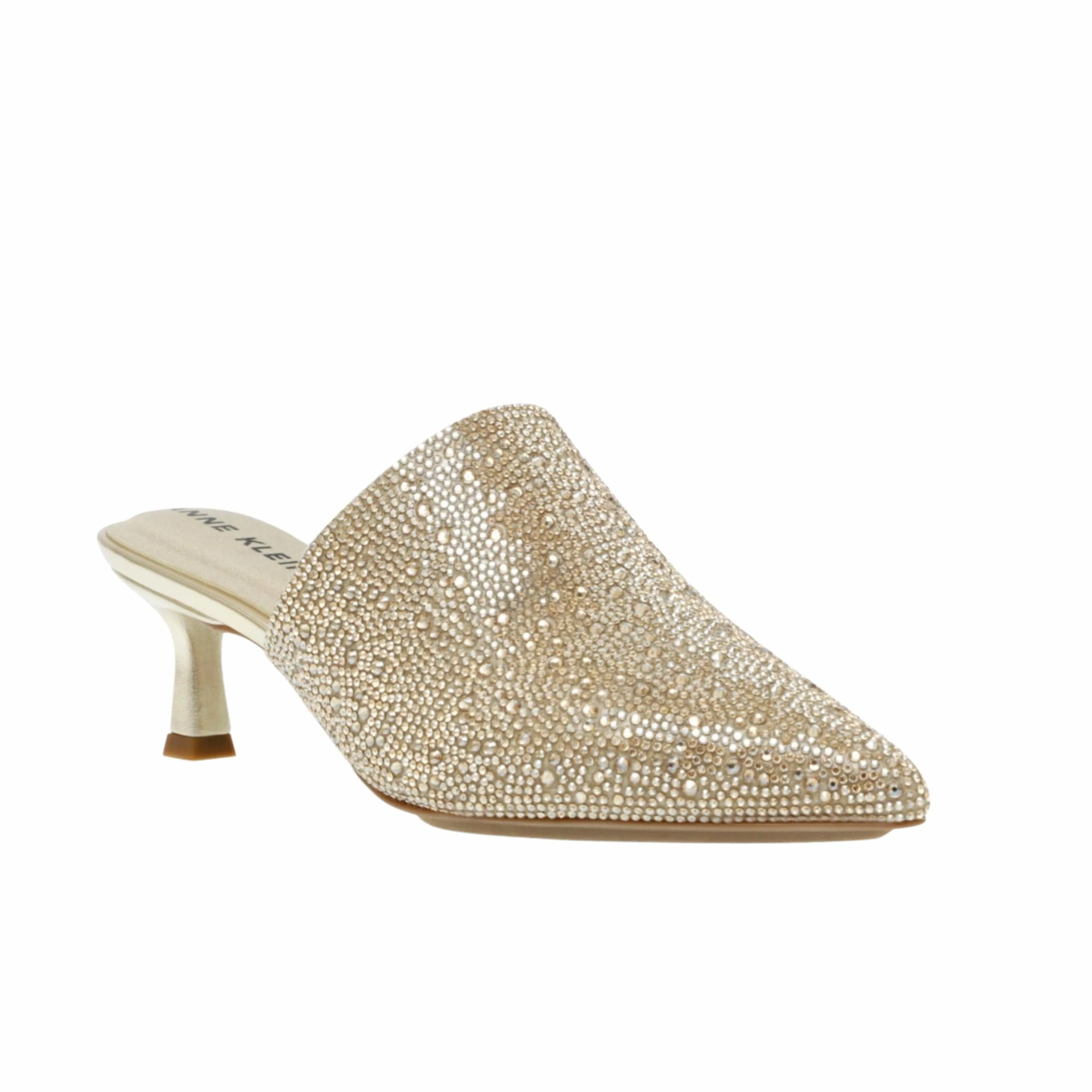 ANNE KLEIN -  Impress Kitten Heel Evening Mules