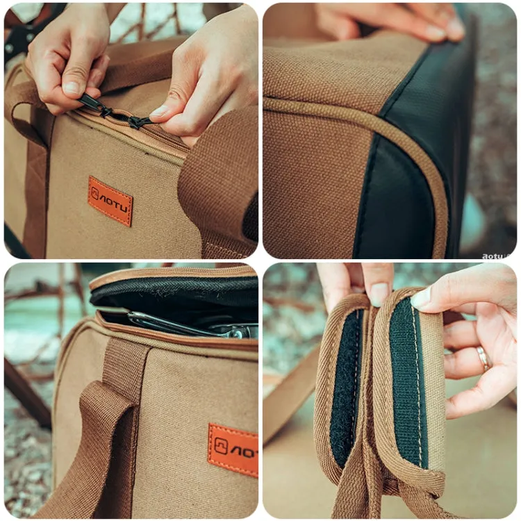 AOTU AT6925 Outdoor Large Capacity Camping Equipment Storage Bag with Removable Partition