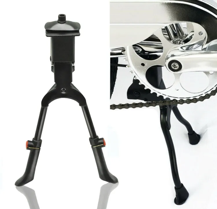 Bicycle Mountain Bike Foot Support Adjustable Middle Support(Black)