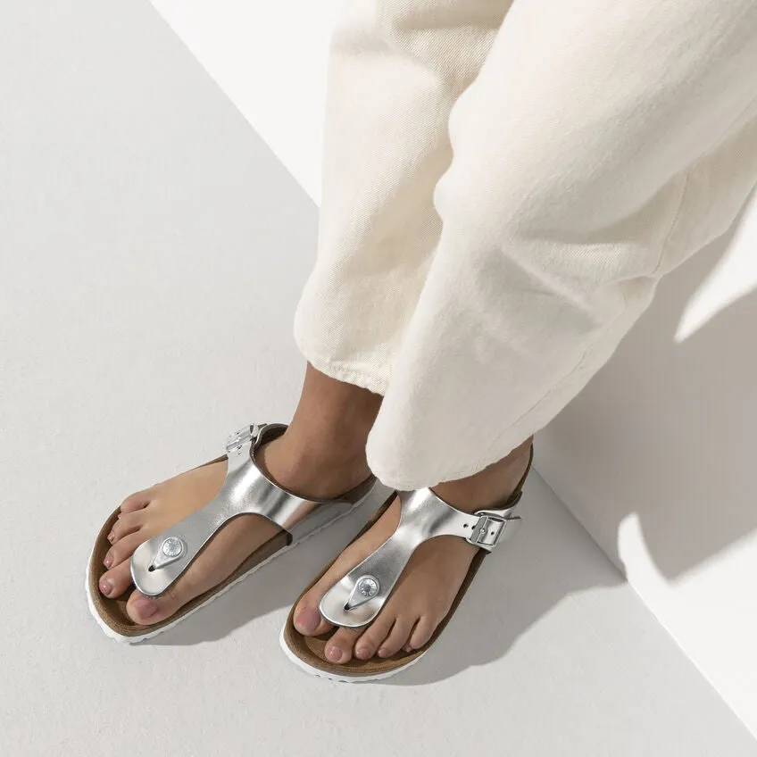 Birkenstock Gizeh BF Silver (Regular)