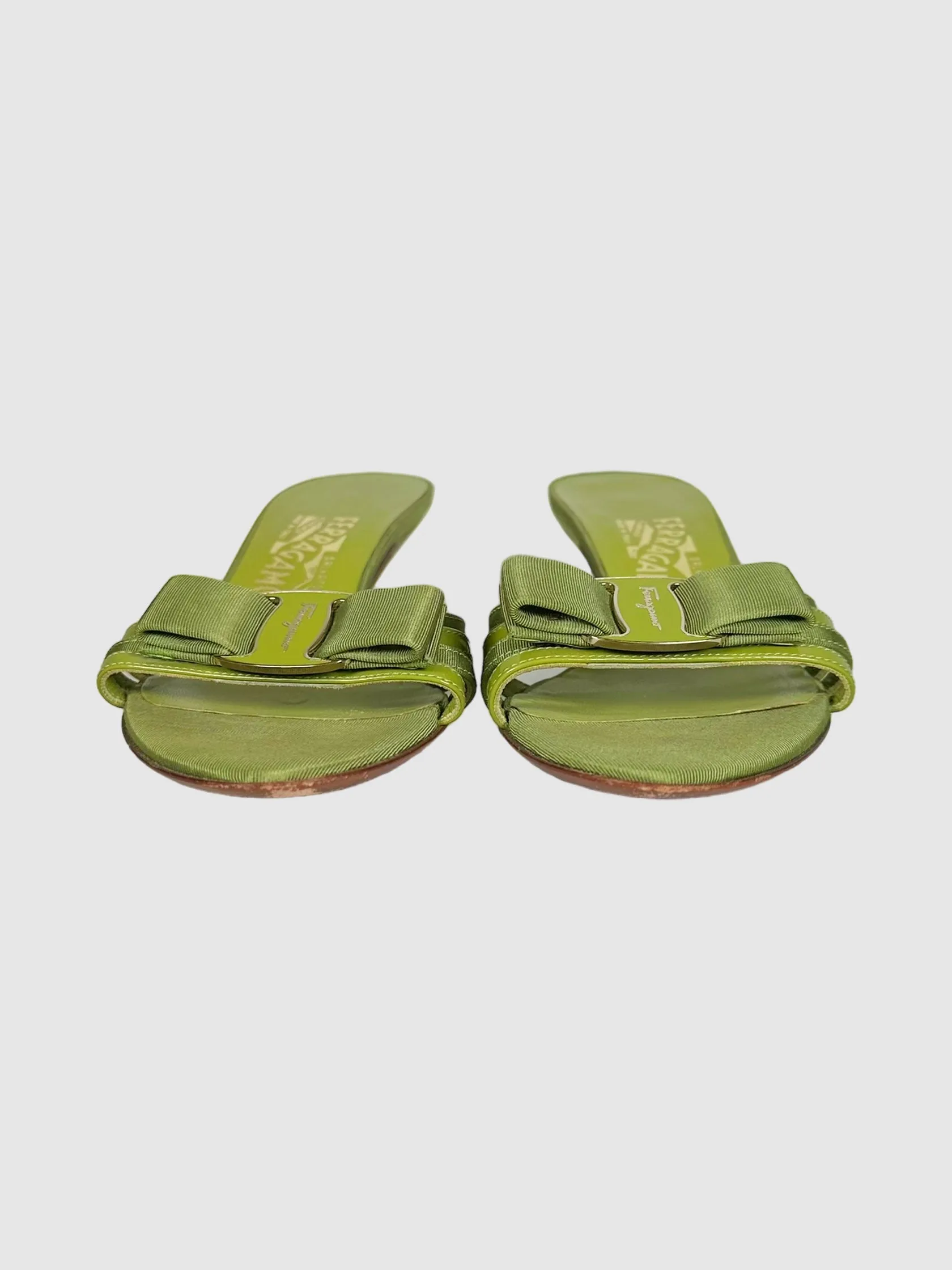 Bow Kitten Heels - Size 7.5