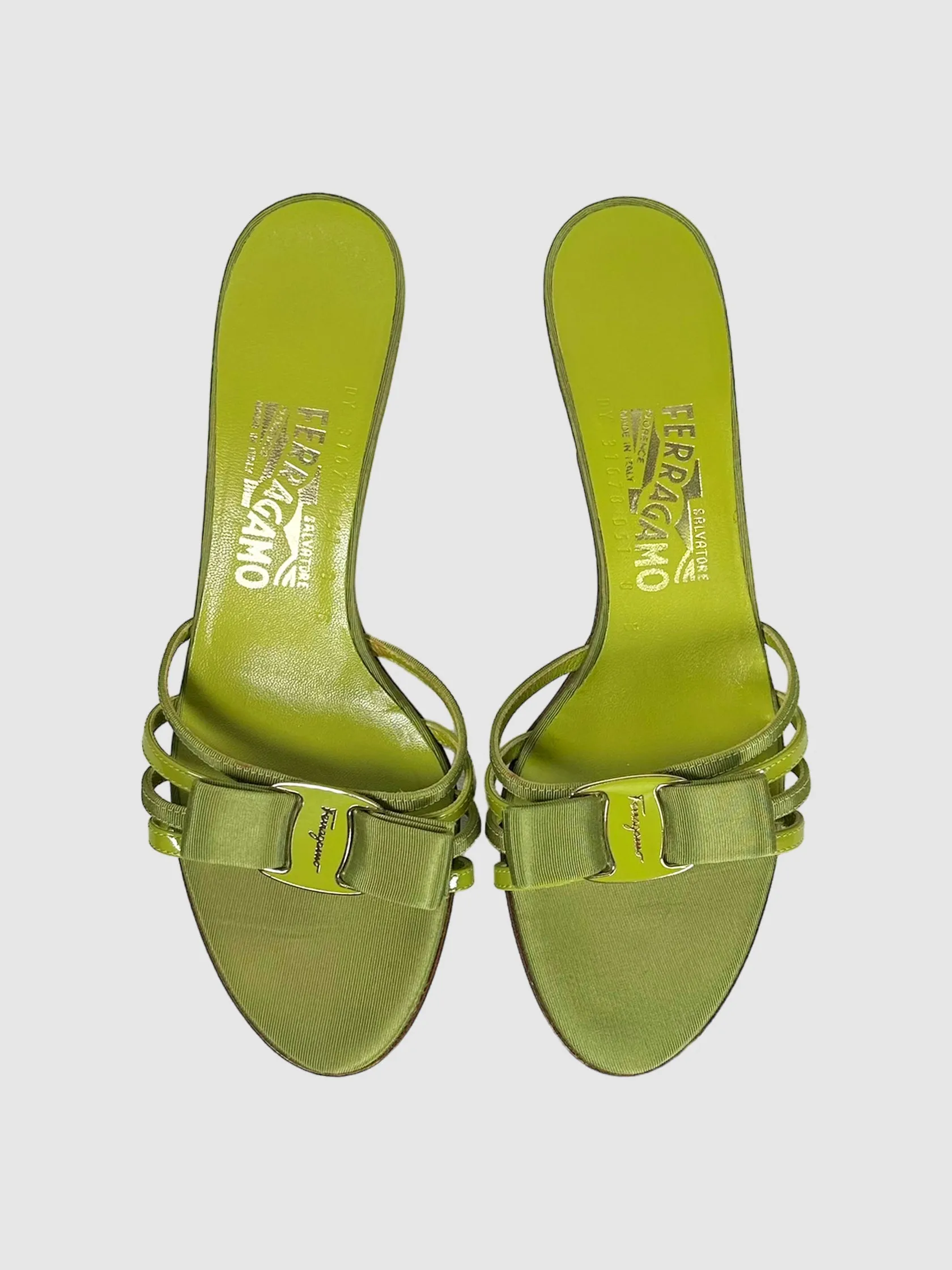 Bow Kitten Heels - Size 7.5