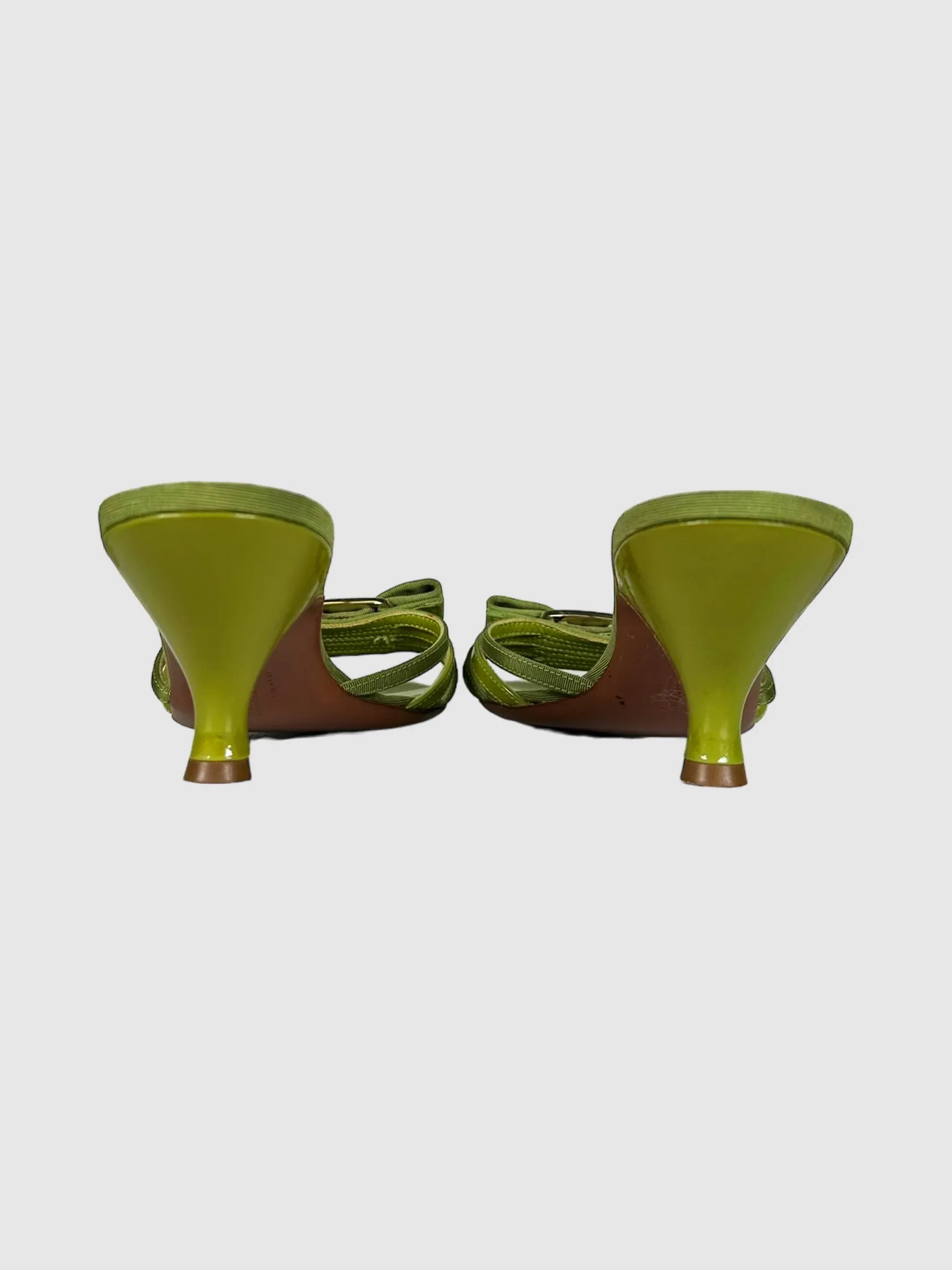 Bow Kitten Heels - Size 7.5