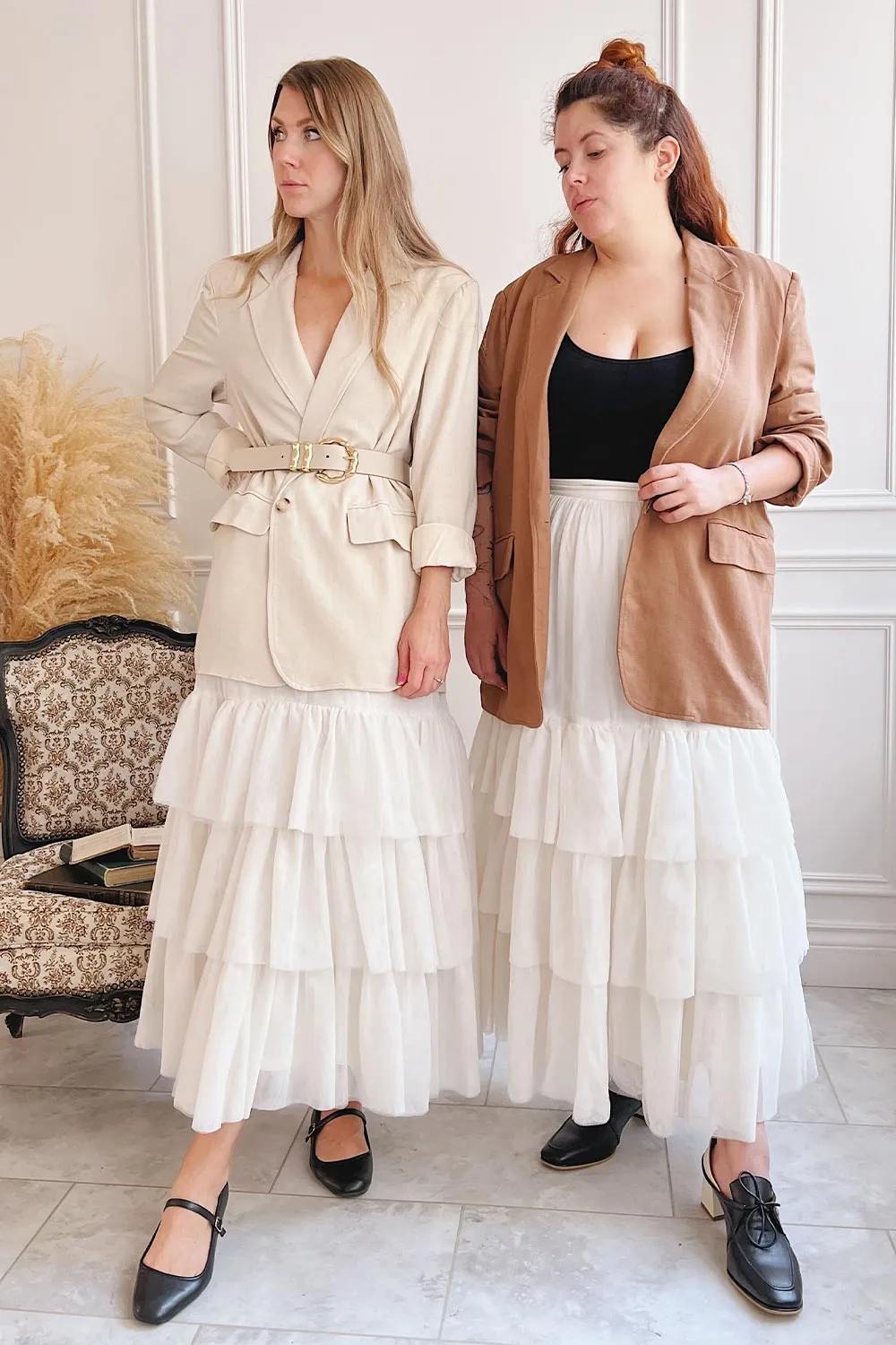 Brando Beige | Oversized Blazer