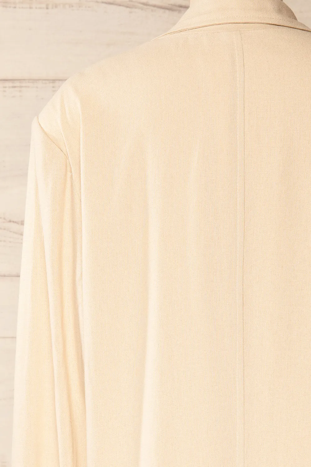 Brando Beige | Oversized Blazer