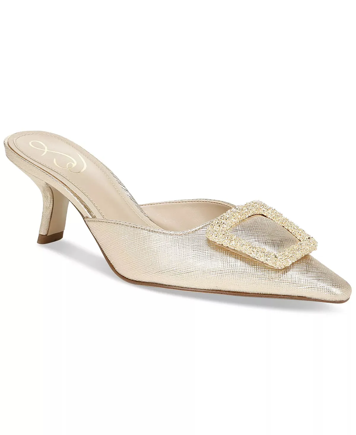 Brit Kitten Heel Gold Leaf - Sam Edelman