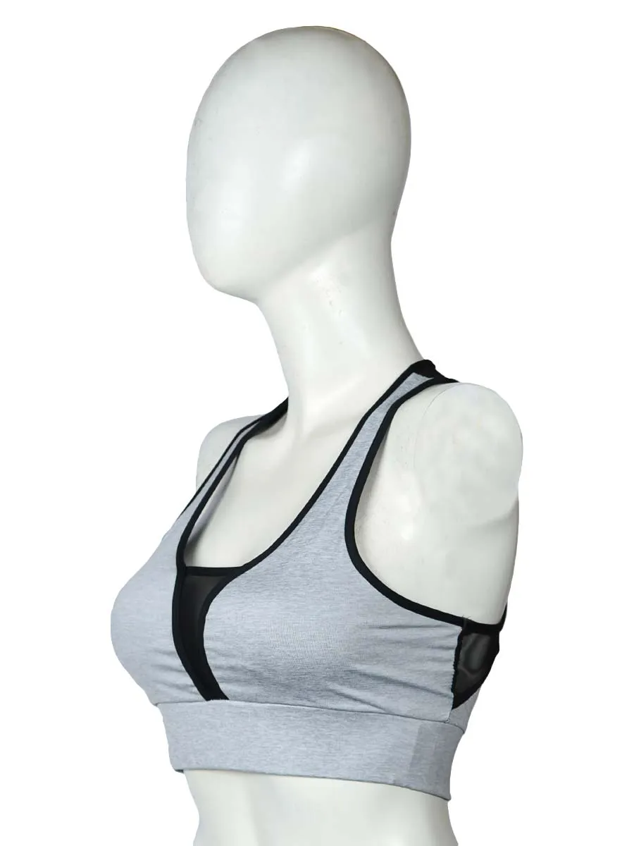 Bucareste Meshed - Sports Bra - 905 - Light Blueish Grey