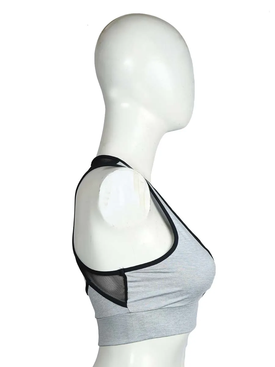 Bucareste Meshed - Sports Bra - 905 - Light Blueish Grey