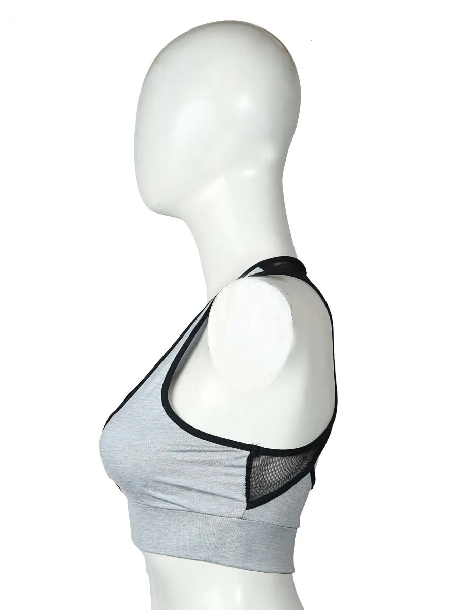Bucareste Meshed - Sports Bra - 905 - Light Blueish Grey
