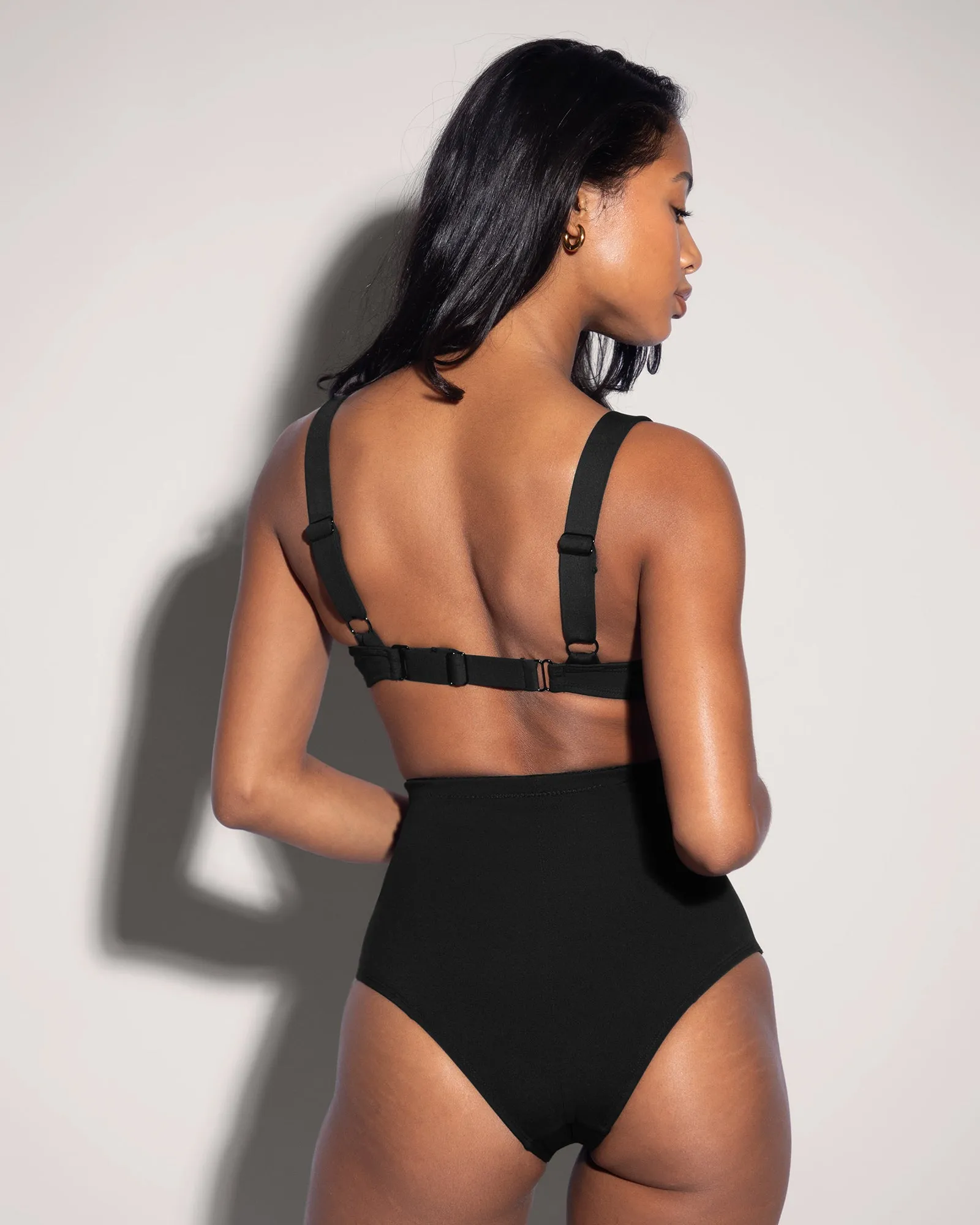 Busty Bra Top - Black