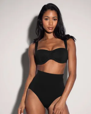 Busty Bra Top - Black