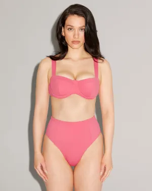 Busty Bra Top - Coral