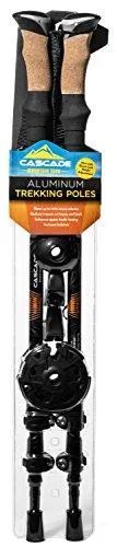 Cascade Mountain Tech Aluminum Collapsible Quick Lock Trekking Poles