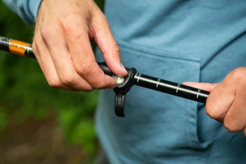 Cascade Mountain Tech Aluminum Collapsible Quick Lock Trekking Poles