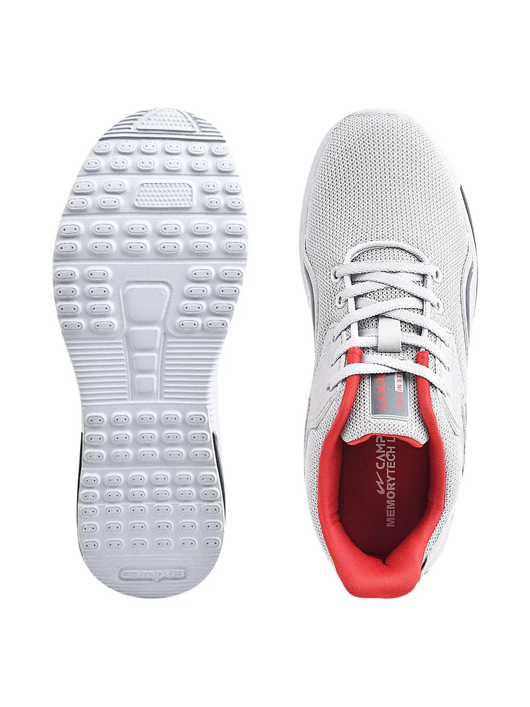 CHARM Grey Kid's Sports Shoes