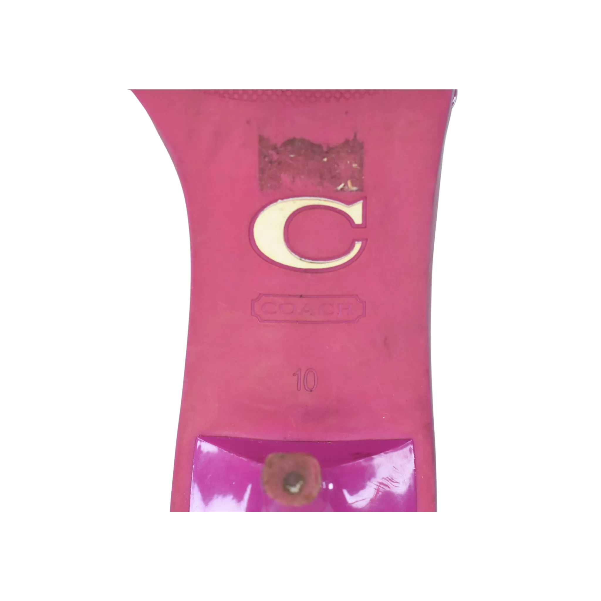 Coach Kitten Heel Pink, Multi Size 10 SKU 000130-5