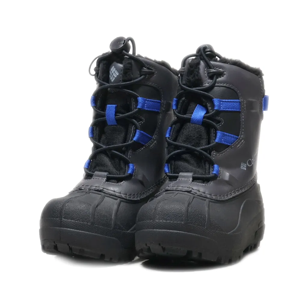 Columbia Snow Boots Leather Grey Colour For Kids