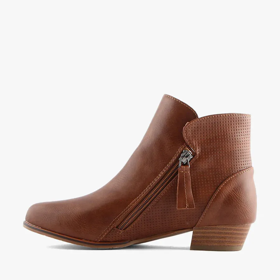 Cracker Ankle Boot Tan