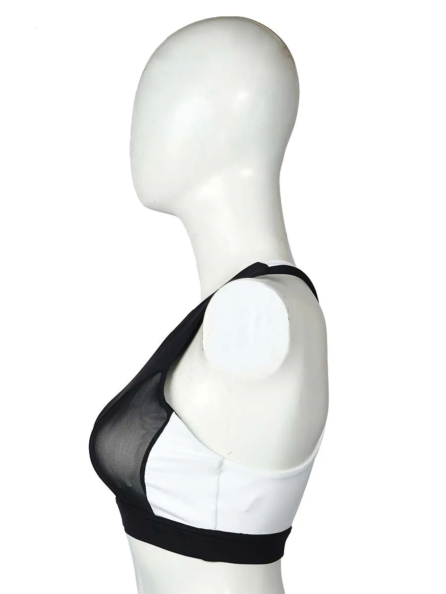 Curve Net - Sports Bra - 099 - Black / White