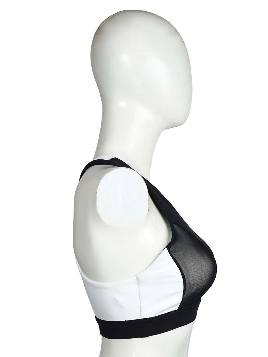 Curve Net - Sports Bra - 099 - Black / White