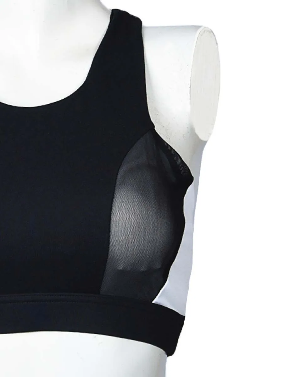 Curve Net - Sports Bra - 099 - Black / White