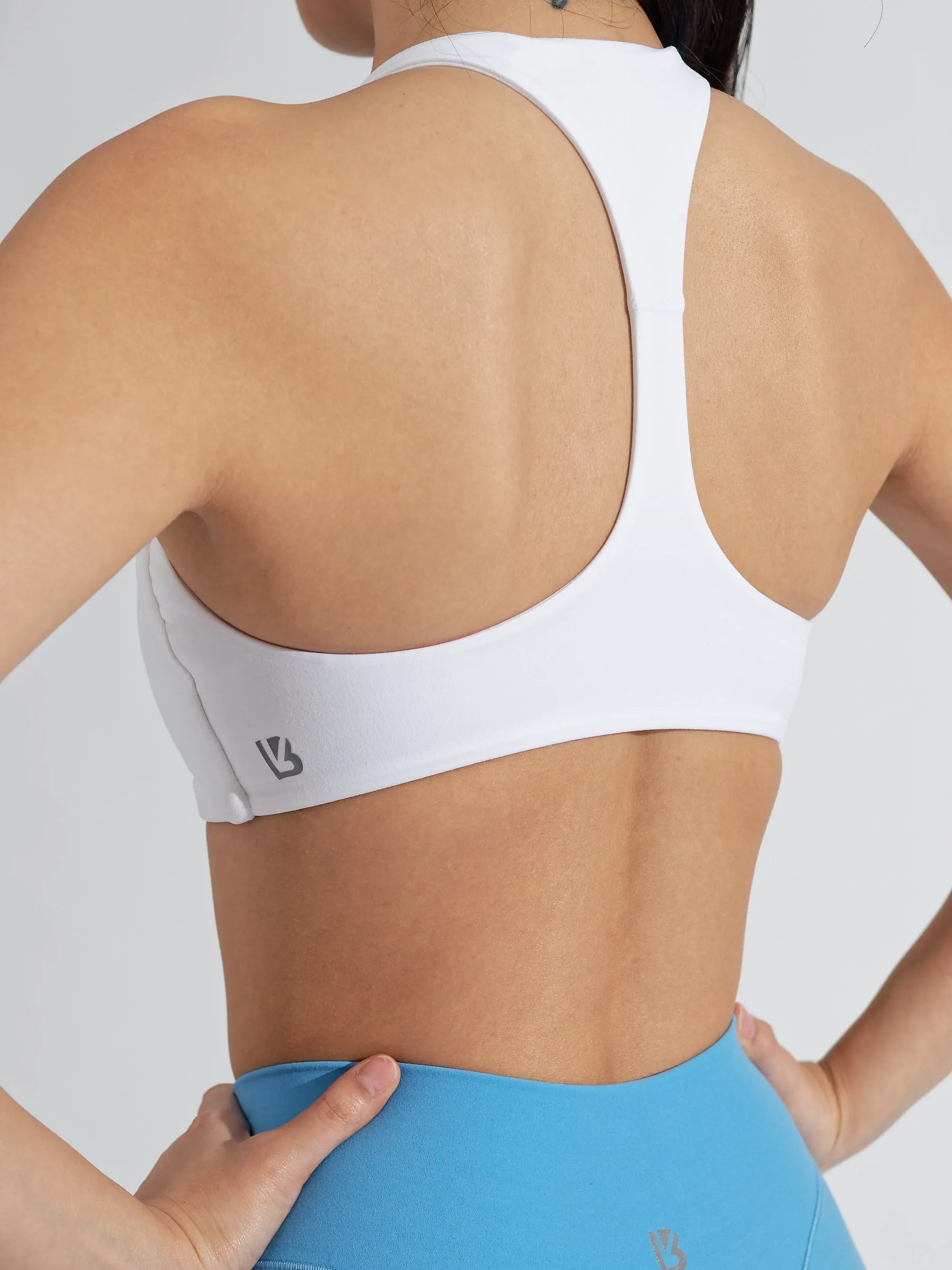 Curve Sports Bra - White