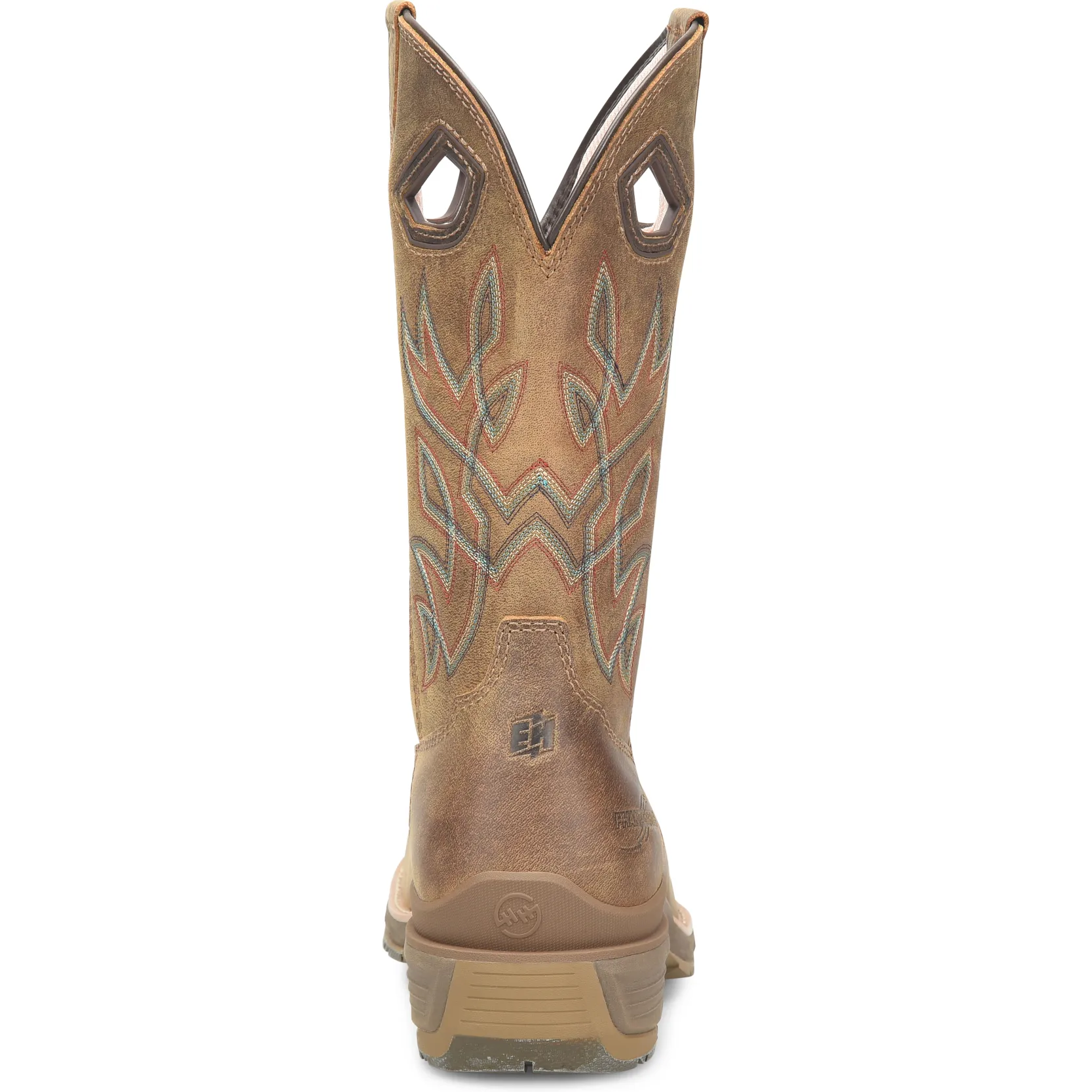 Double H Men's Cleave 12" Comp Toe WP Western Work Boot - Brown - DH5422