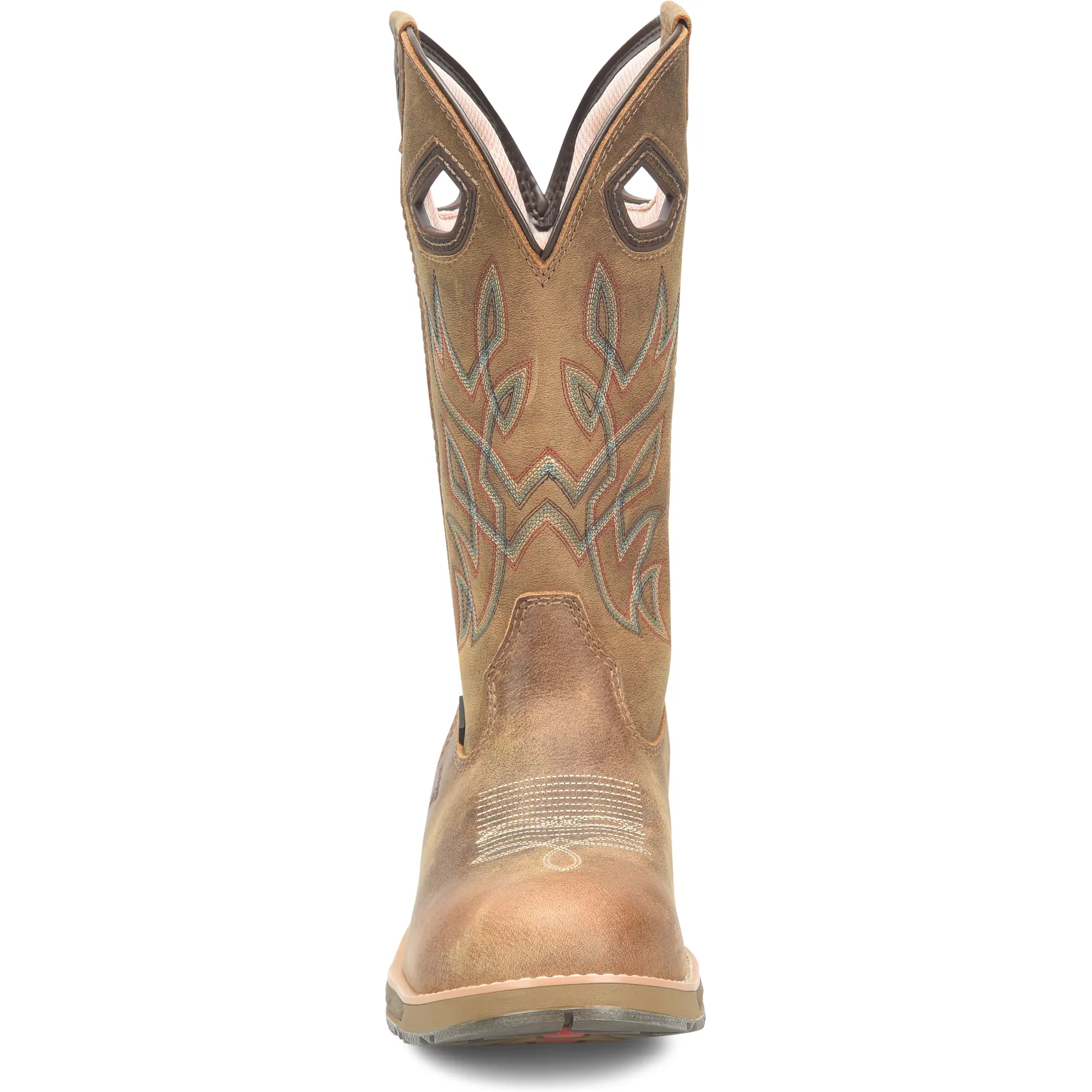 Double H Men's Cleave 12" Comp Toe WP Western Work Boot - Brown - DH5422