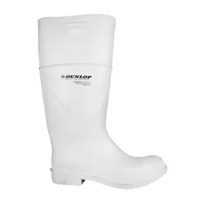 Dunlop Men's Work Boots PVC Steel Toe with Antislip Outsole, Seamless Construction, Durable, Comfortable, Steel Shank, ASTM Certified | Sizes 7-13