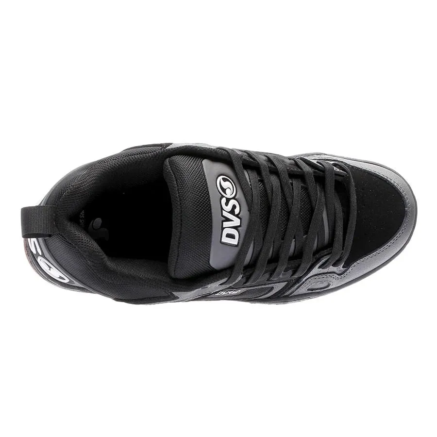 DVS Comanche Charcoal Black White Nubuck