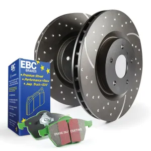 EBC Brakes S10KF1463 S10 Kits Greenstuff 2000 and GD Rotors
