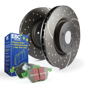 EBC Brakes S3KF1144 S3 Kits Greenstuff 6000 and GD Rotors Truck/SUV