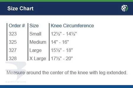 Elastic Slip-On Knee Support (Open Patella)