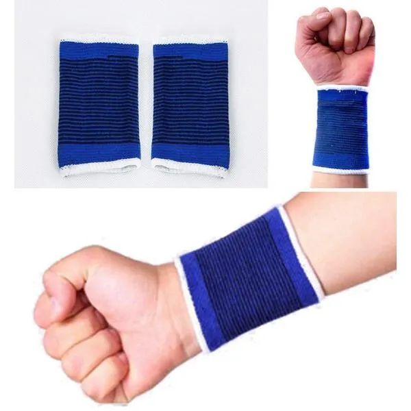 Elastic Wrist Support Band - Pair