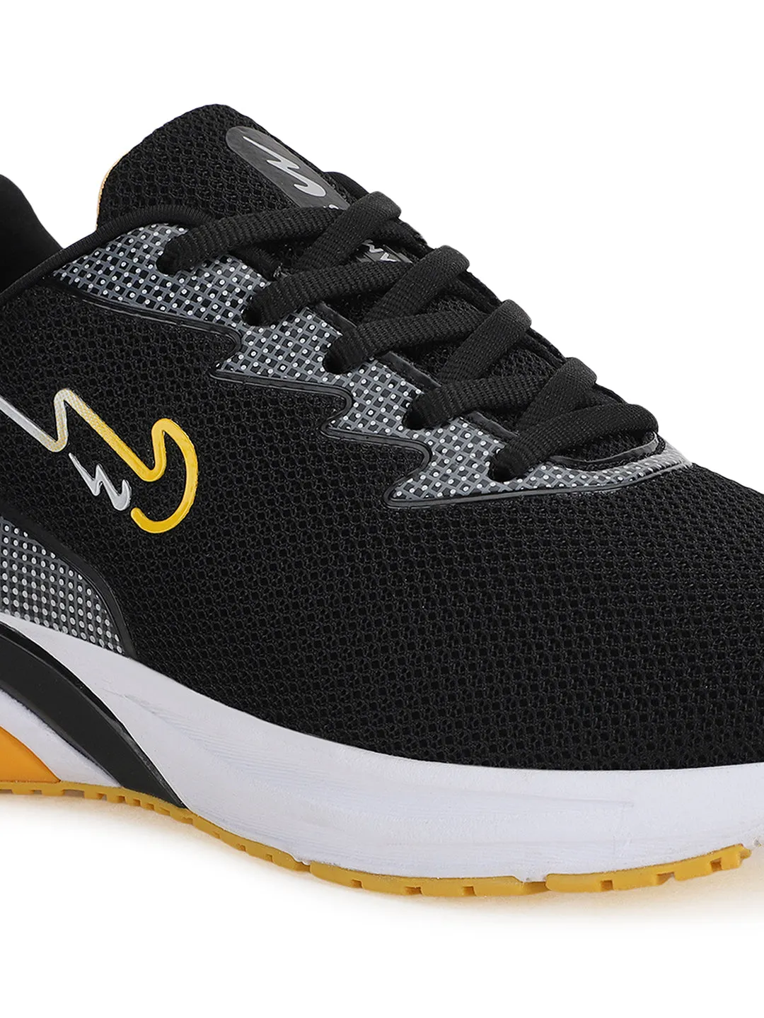 IGNATIUS Black Men's Running Shoes