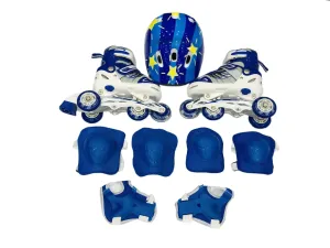 Incline Roller Skates JX-588 Blue