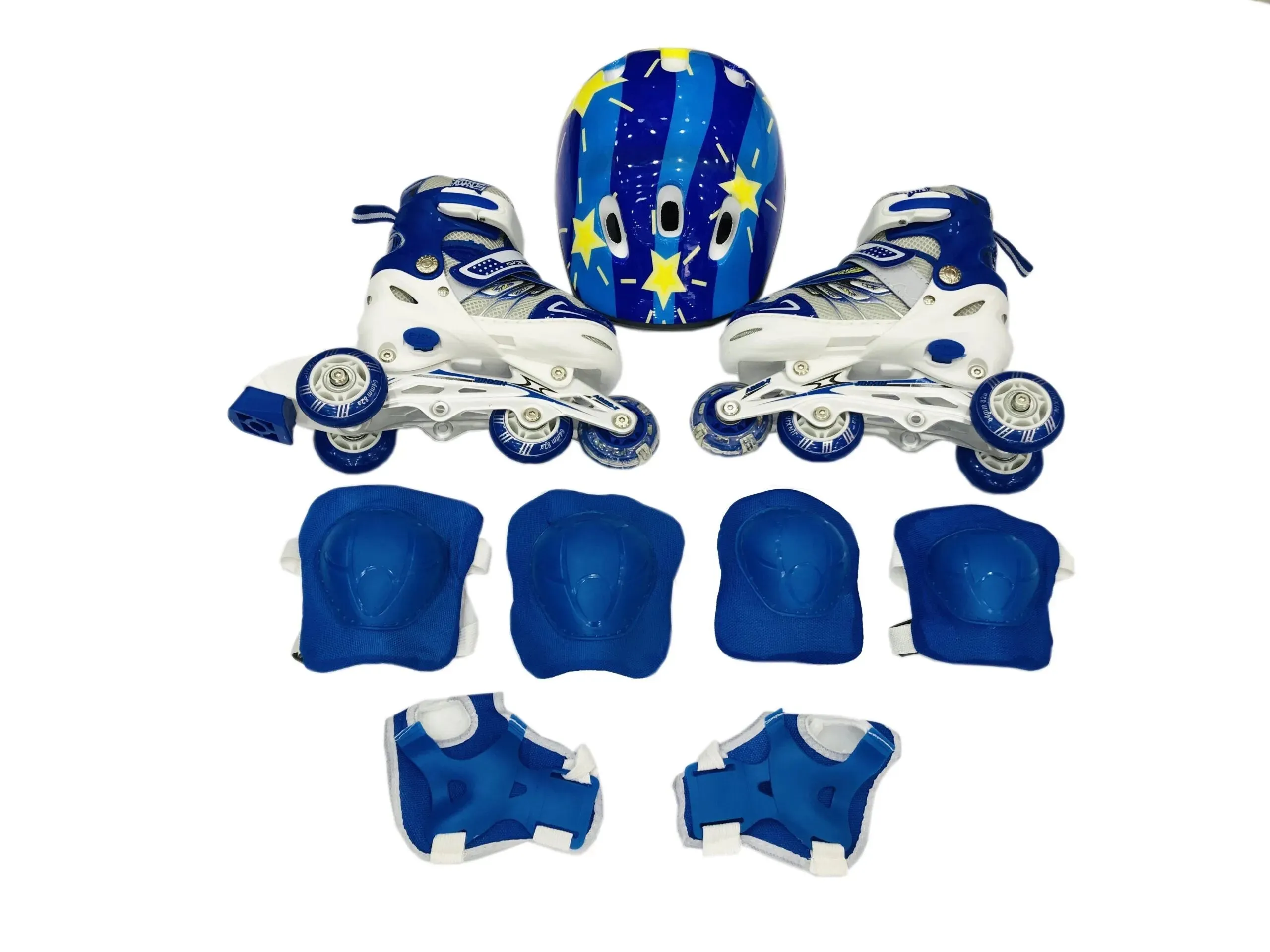 Incline Roller Skates JX-588 Blue