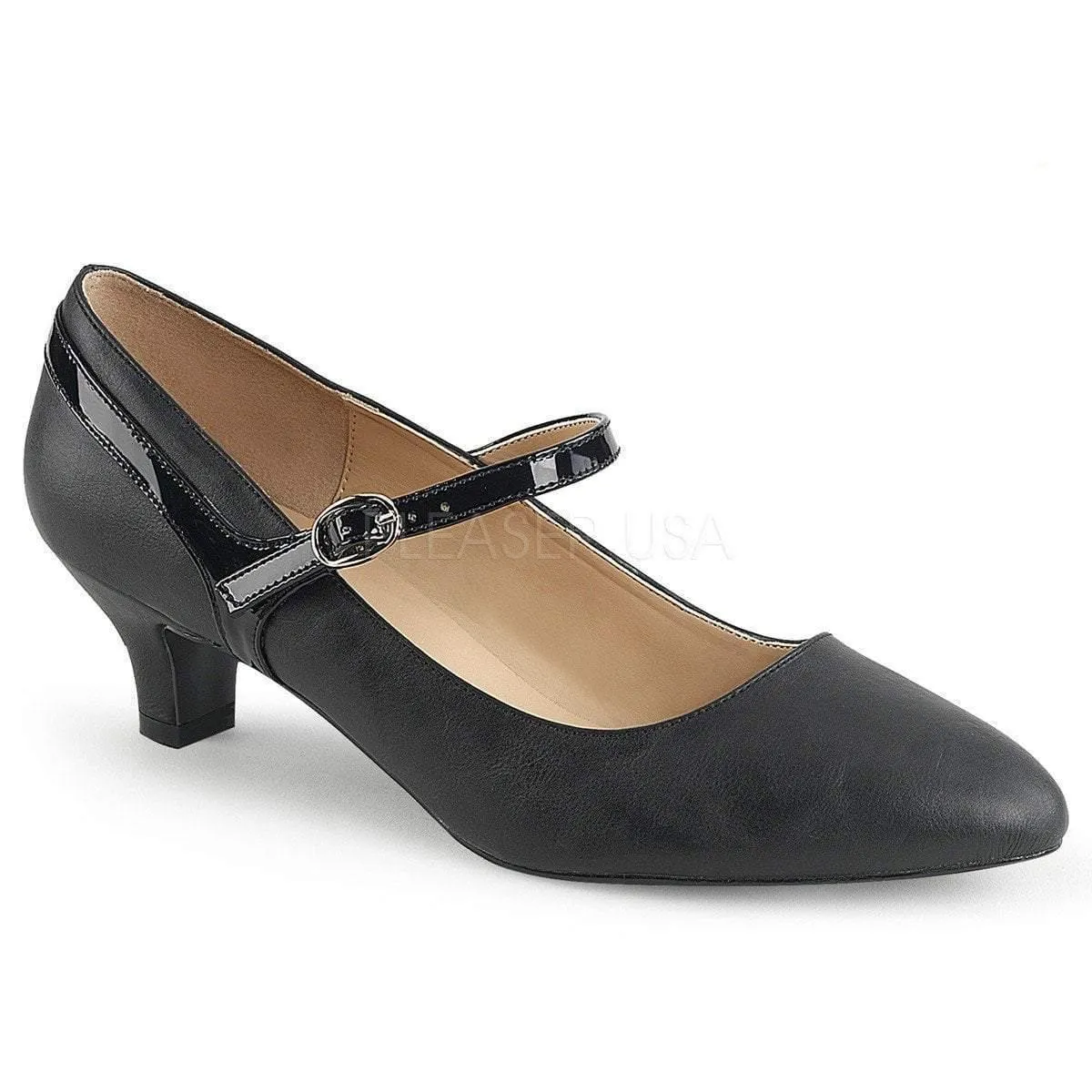 Kitten Heel Mary Jane Shoes