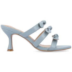 KRISTINA STILETTO HEELS IN FAUX LEATHER