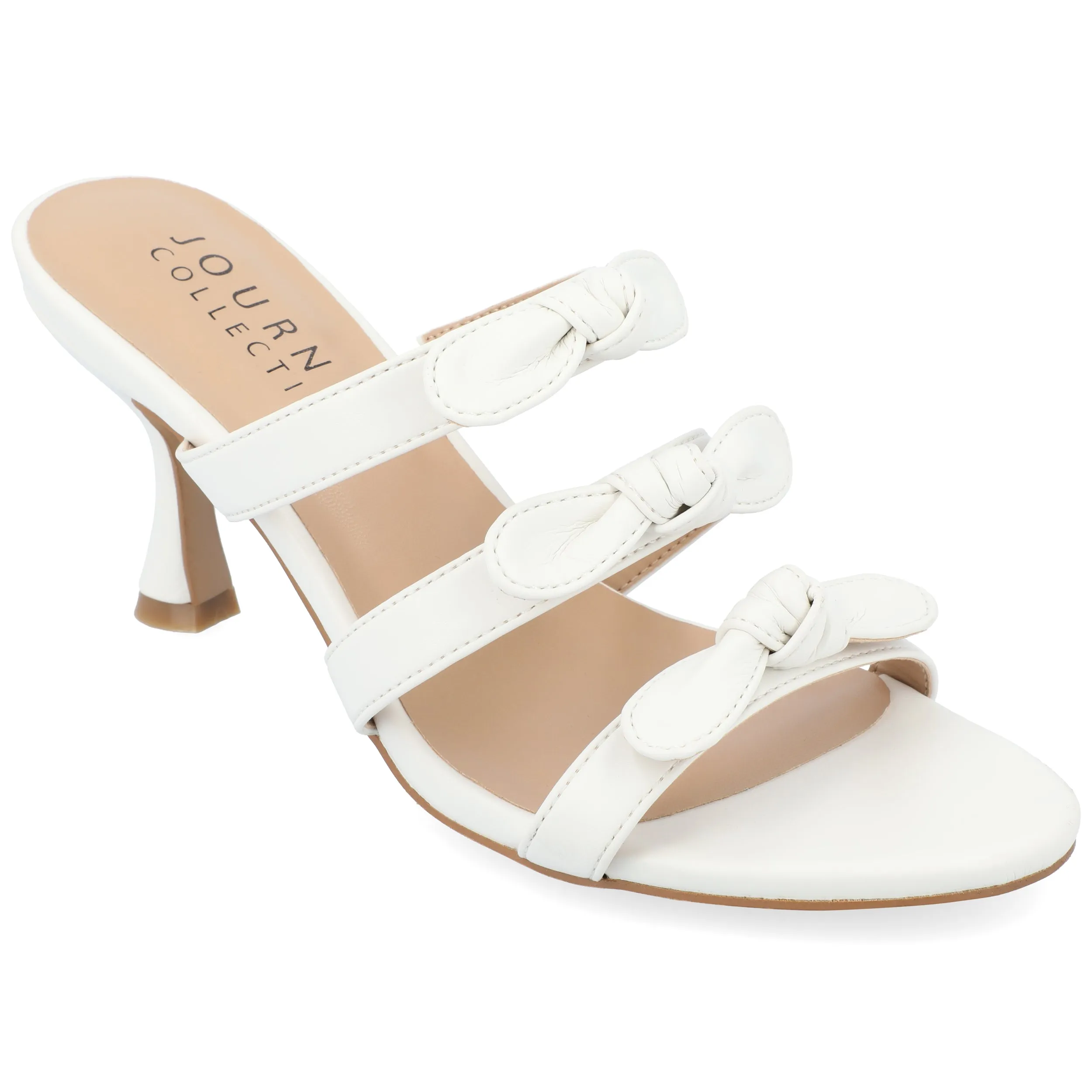 KRISTINA STILETTO HEELS IN FAUX LEATHER