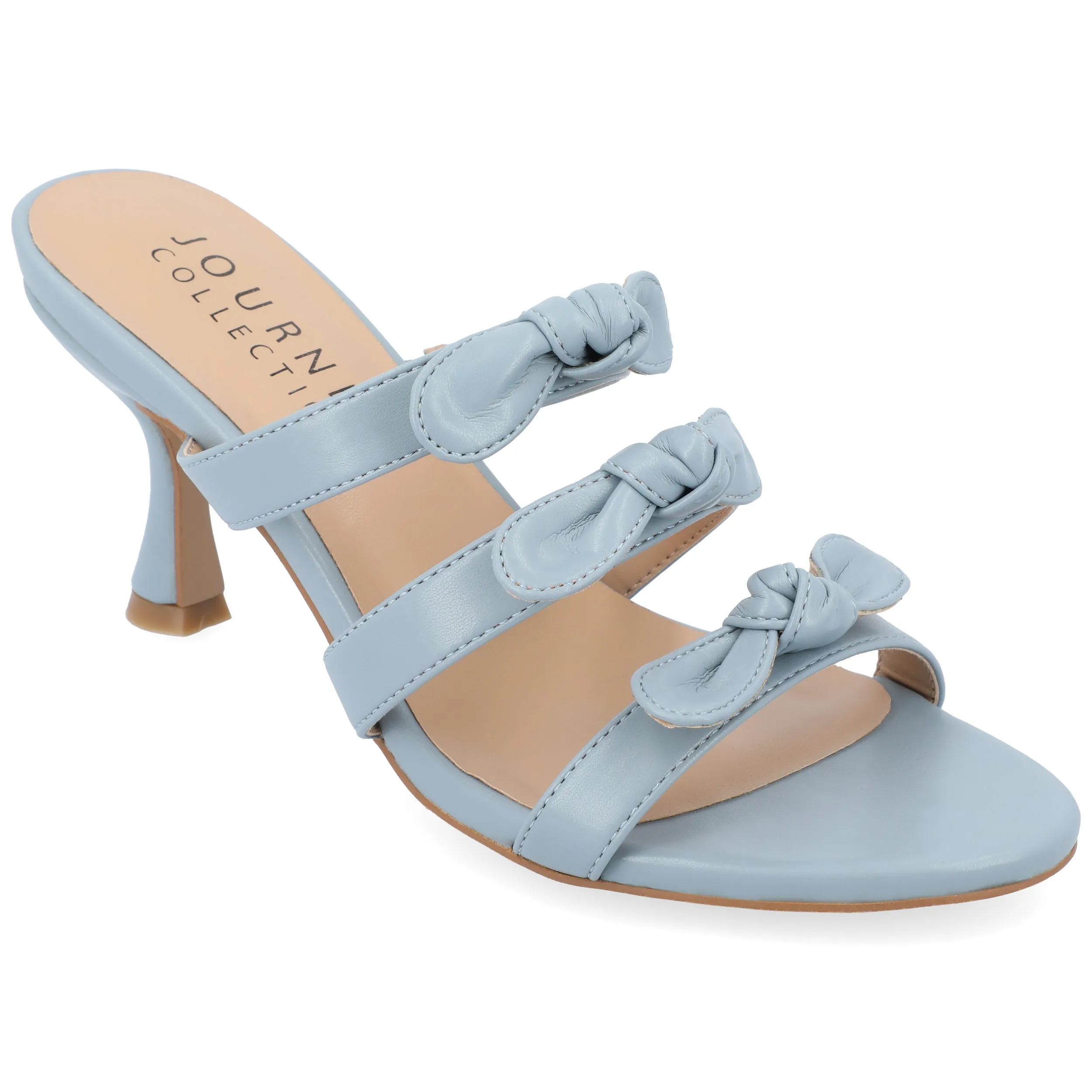 KRISTINA STILETTO HEELS IN FAUX LEATHER