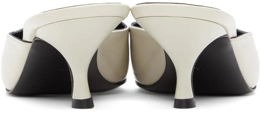 Kwaidan Editions Off-White Pointed Heels