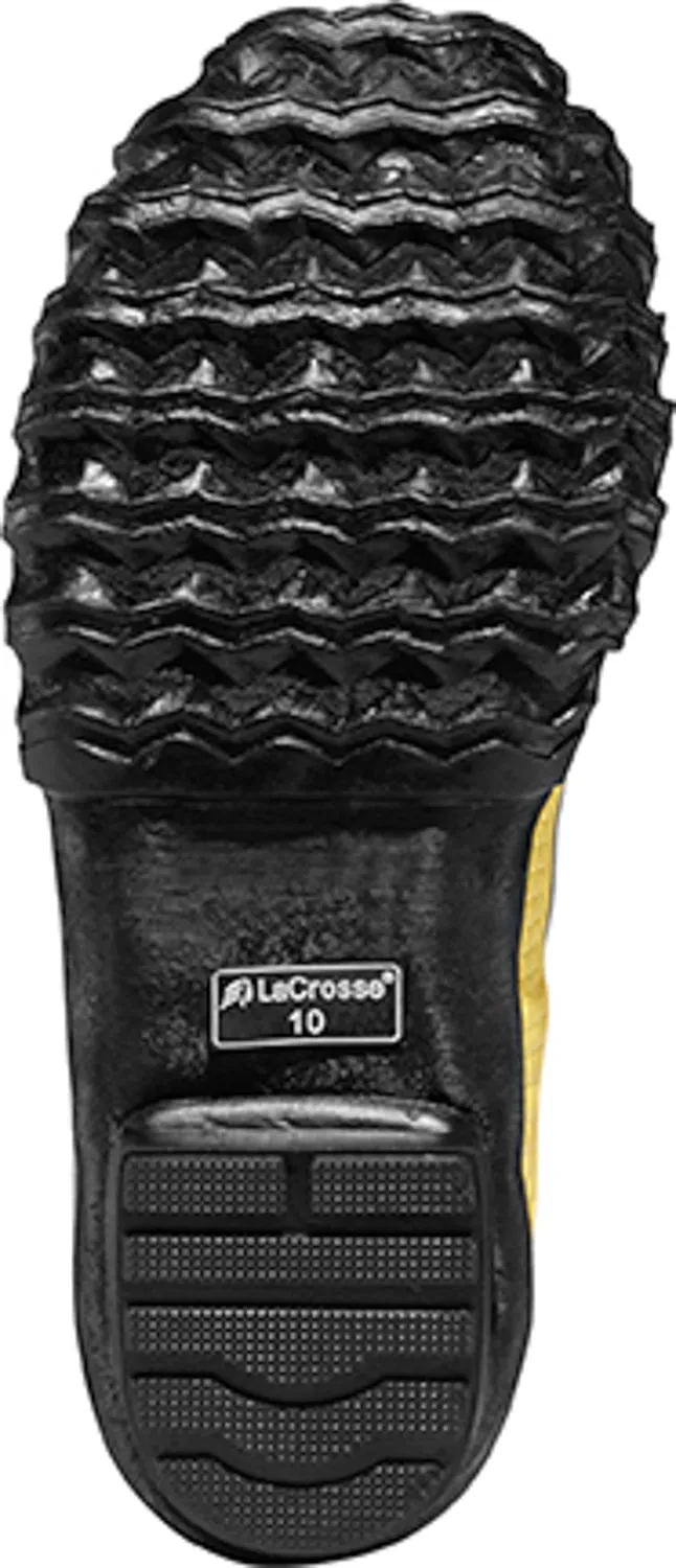 LaCrosse Mens 16in Meta MET/SM/ST Black Rubber Work Boots