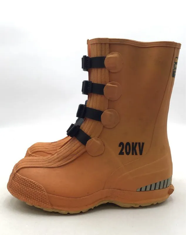 LaCrosse Men's LFI Power-Pro ASTM F1117 Orange Mid-Calf Work Boots - Size 10