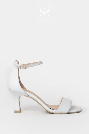 LODI LISCO  WHITE HEELED SANDAL