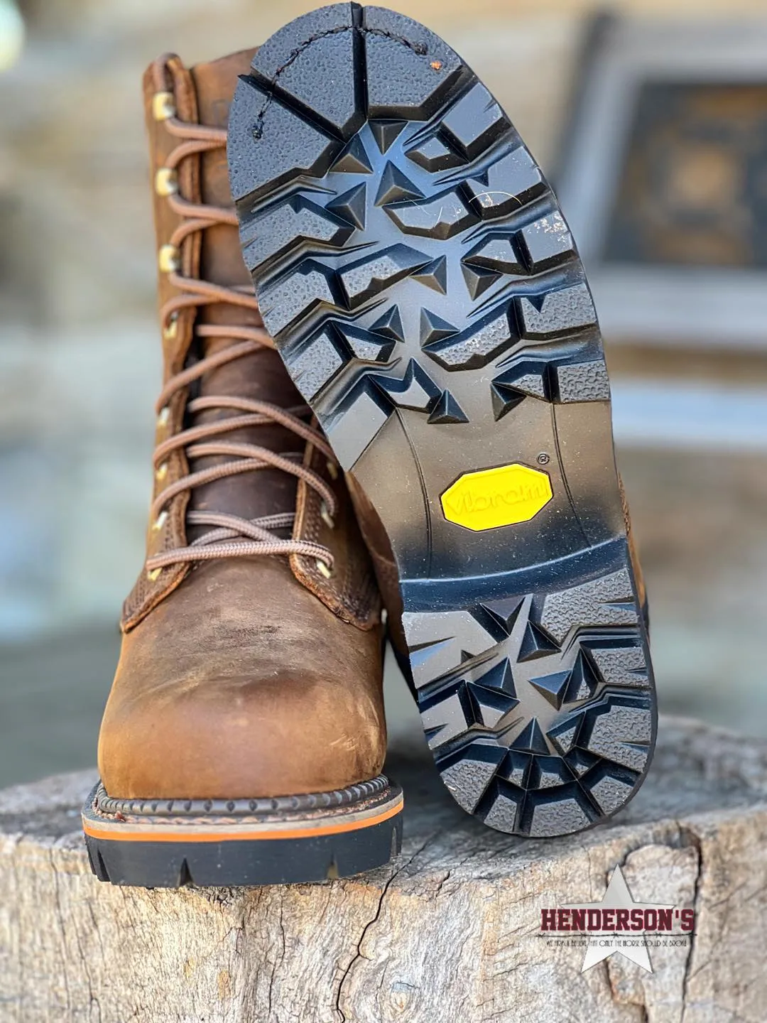 Logger Boots by R. Watson