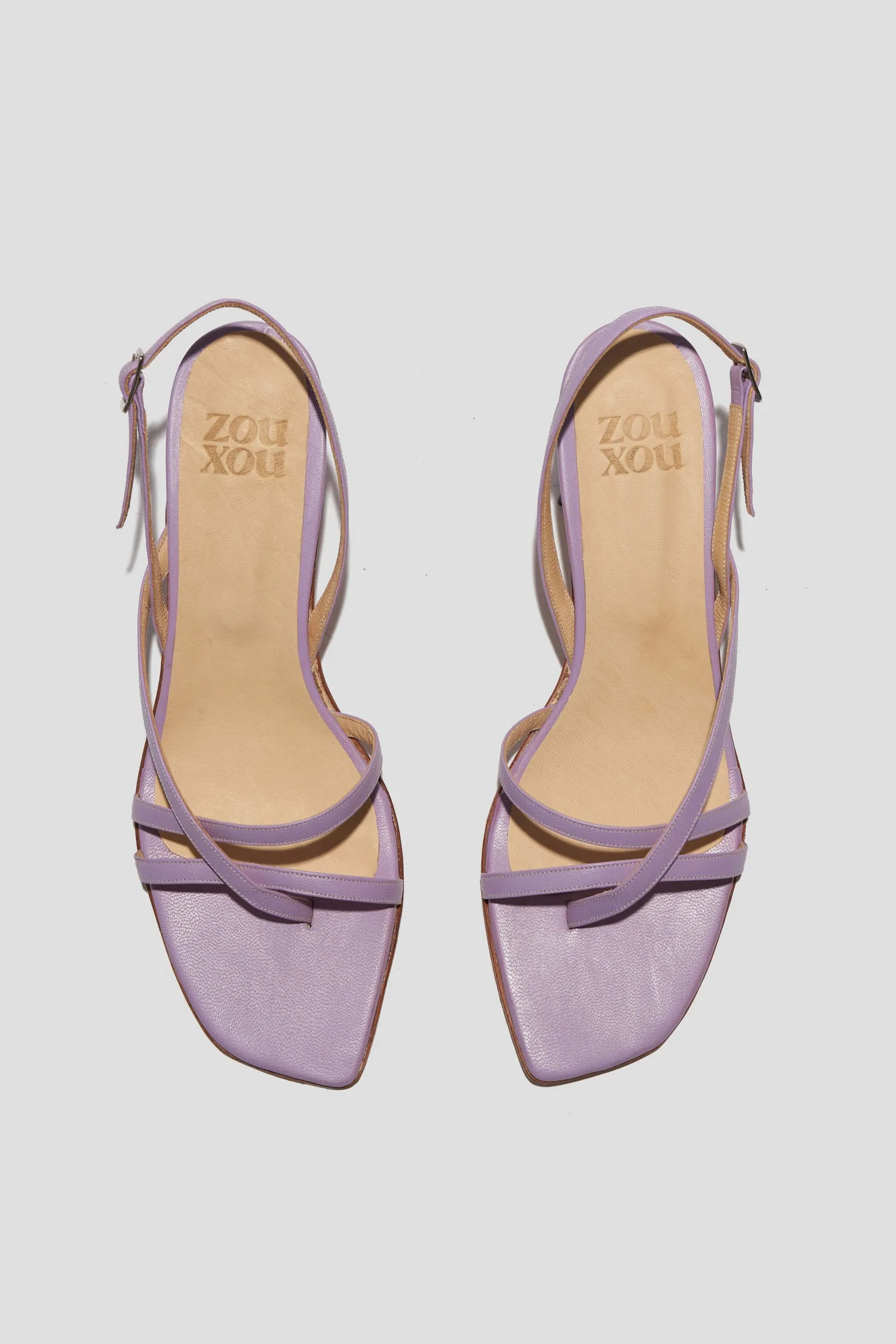 Luz Strappy Sandal in Lilac